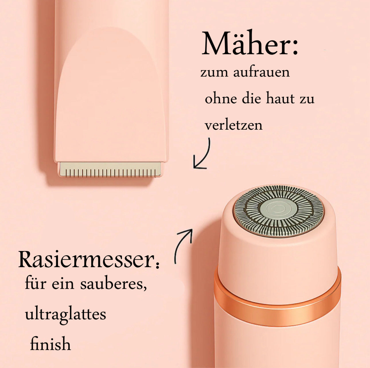 Ultimative Damenrasierer für Unterwegs™