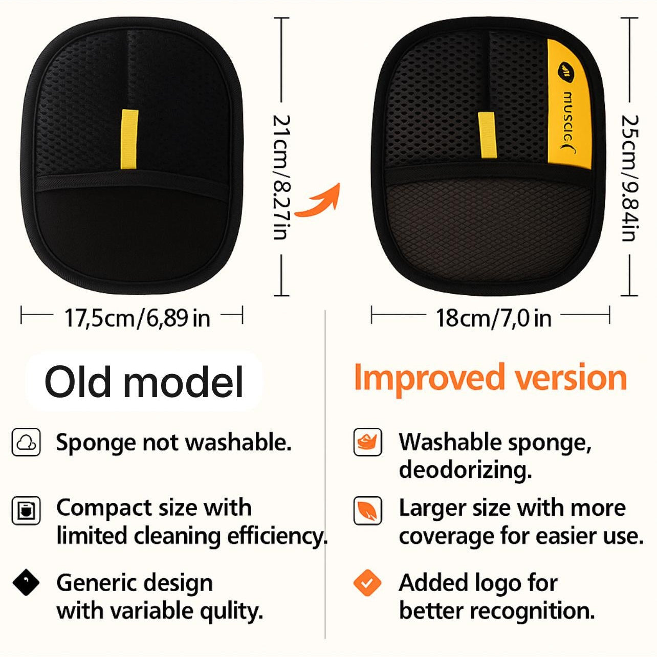 Tierhaar-Reinigungs- und Pflegehandschuhe™