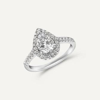 Eleganz und Liebe: Herzring in Silber