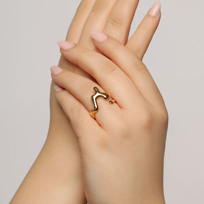 Echtschicht Goldring für Alltag & Eleganz
