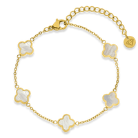 Elegante Perlmutt-Armband für jeden Tag
