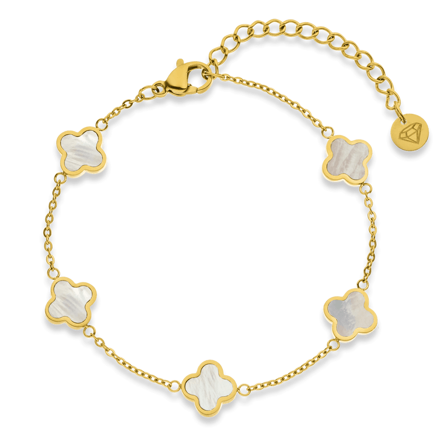 Elegante Perlmutt-Armband für jeden Tag
