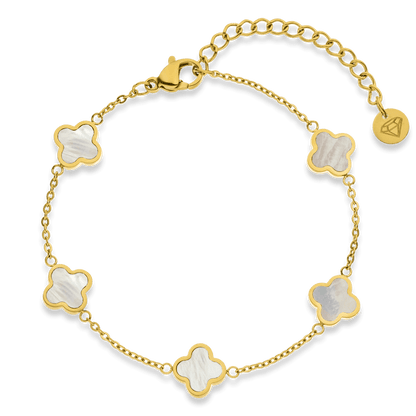 Elegante Perlmutt-Armband für jeden Tag