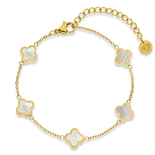 Elegante Perlmutt-Armband für jeden Tag